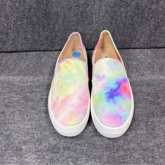 Steve Madden Toshe Tye Dye Slip-on Canvas Women's Shoes Size 7.5 - Picture 2 of 12